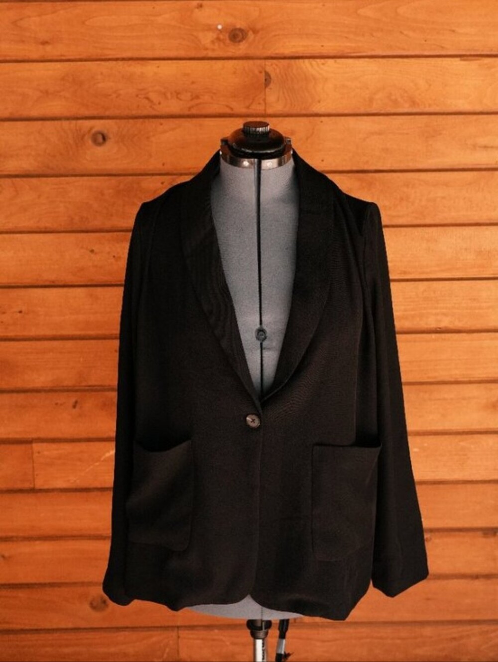 NWT! Anthropogie: Current Air Los Angeles - Black Women's Blazer